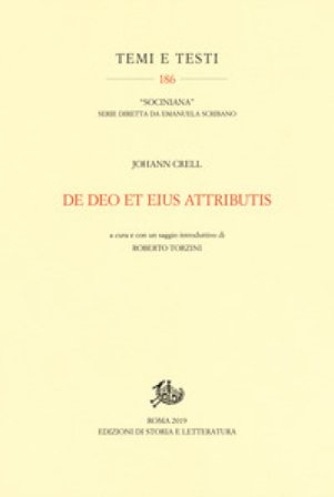 De Deo et eius attributis Johannes Crell