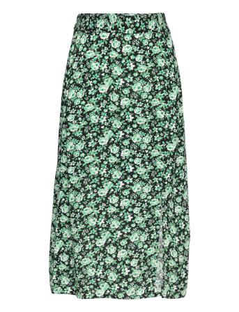 Skirt Mandy Long W Slits Patterned Lindex