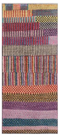 Moroccan Berber - Afghanistan Modern Runner (Wool, Afghanistan)