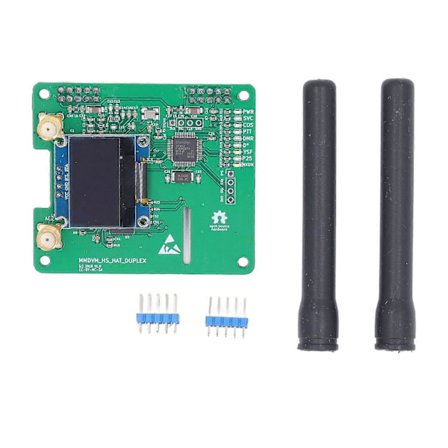 MMDVM Duplex Hotspot Modul Dobbel Hat Board UHF VHF Dobbel Antenne med 0.96in Organisk LED for DMR YSF