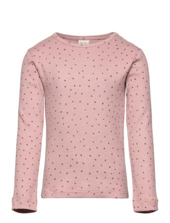 T-Shirt L/S Modal Dot Petit Piao Pink