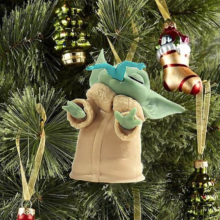 Baby Yoda Julepynt til Juletreet Hengende Ornamenter (FMY)