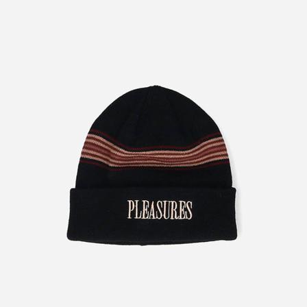 Pleasures P21W062 Pet , Zwart , Heren , Maat: ONE Size Hoeden