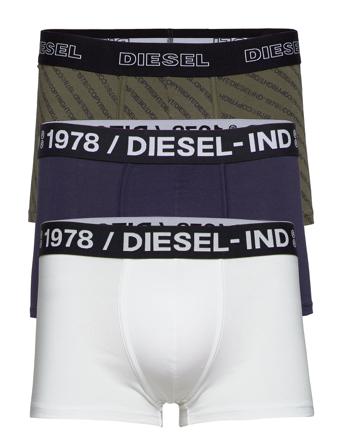 Umbx-Damienthreepack Boxer-Shorts Boxershorts Hvid Diesel Men