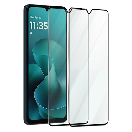 2-Pack Motorola Moto G06 Näytönsuoja - Karkaistu Lasi 9H - Super laatu 3D