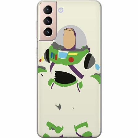 Samsung Galaxy S21 Genomskinligt Skal Toy Story - Buzz Lightye