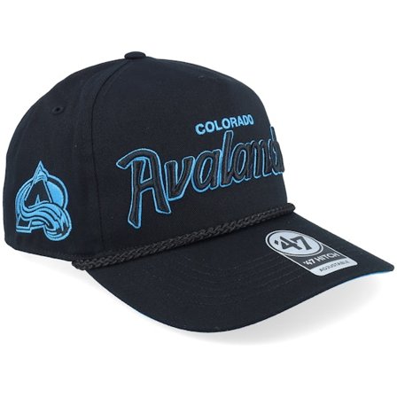 47 Brand - Blue - adjustable - Cap - Hatstore Exclusive x Colorado Avalanche Crosstown Script Hitch Black/Blue A-Frame Adjustable - Hatstore