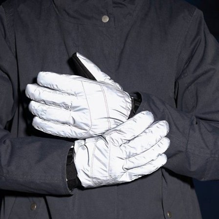 Vandafvisende reflekterende handsker str 7