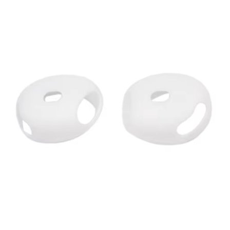 Silicone Earbuds Cover Eartips For Apple AirPods 4 White
