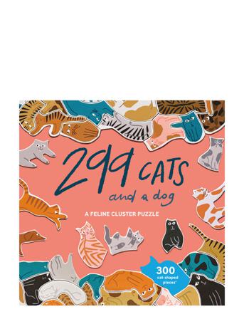 299 Cats Home Decoration Puzzles & Games Multi/mønstret New Mags