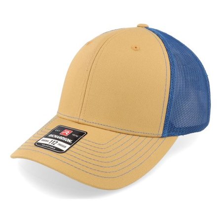Richardson - Beige trucker Keps - 112 Split Biscuit/True Blue Trucker @ Hatstore