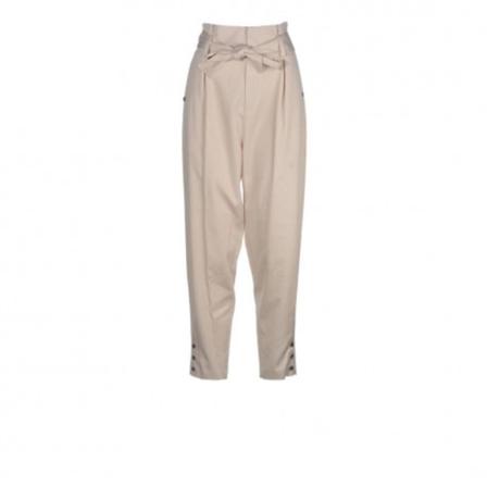 Iro, Pantalon borcie Beige, Dames, Maat:S,tencel