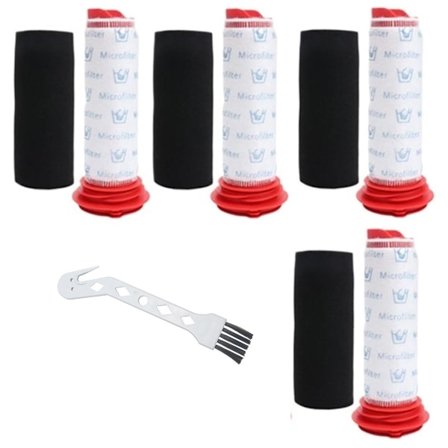 3-pack ersättningsfilter för Bosch sladdlös dammsugare tillbehör utan påse skumfilter för Bosch Athlet Lithium Power 25,2 V BCH6L2560