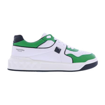 Valentino Garavani One Stud Low-top Sneakers , Wit , Heren , Maat: 42 EU