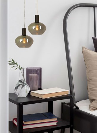 Bell vinduspendel Ø15 - sort/sotet