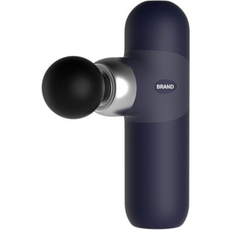 Muskelmassagepistol, 4-niveau justerbar Fascia Massager, 6 Massagehoveder til smertepunkter i forskellige muskeldele af kroppen