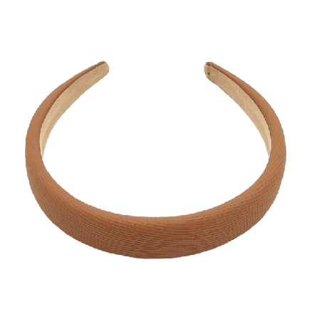 Complement Diadem Med Diskret Ormmönster Hårband Dam Brun