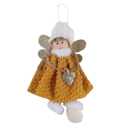 Hängande Julgransprydnader, Julängeldocka (4 St)
