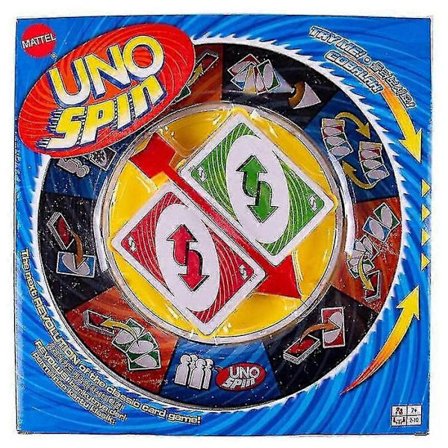 Uno Games Spin Kortspel Familj Rolig Underhållning Poker Spelkort Leksaker För Barn Födelsedag Halloween Presenter