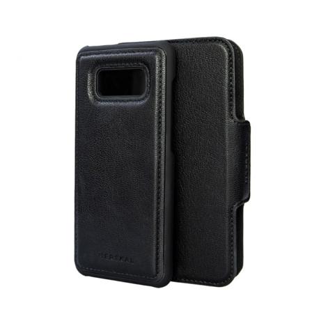 Samsung S8 Merskal Magnetiskt Skal & Plånbok Svart