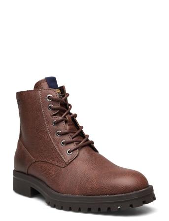 Jfwbernie Pu Boot Brown Jack & J S
