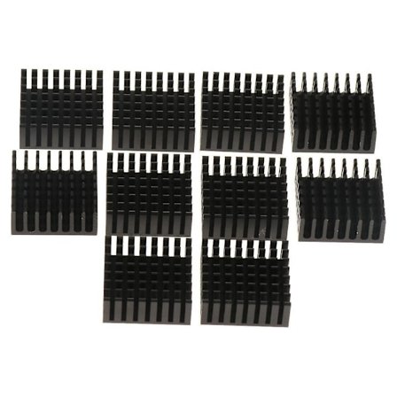 Kraftutstyr Aluminium Kjøleribbe Kjøling 40x40mm