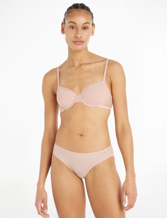 Calvin Klein Lightly Lined Demi - Pink - C x 65