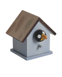 Väggdekoration Koltrasten Krax Blå - Nääsgränsgården