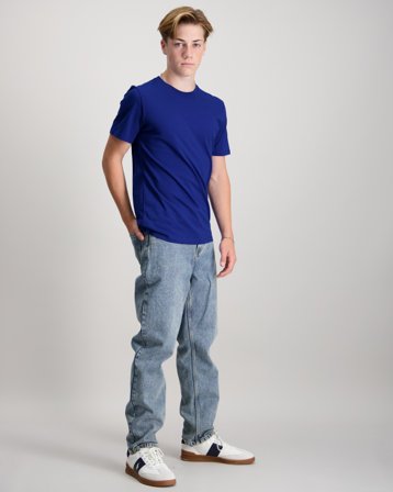Grunt GRStreet Loose Dirty Blue Blå Jeans Gutt - Kids Brand Store