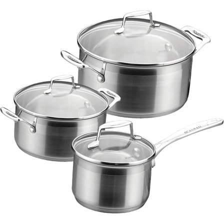 Scanpan Impact Grytesett 3-deler' - 'Stål