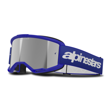 Ochelari Motocross Alpinestars Vision 3 Wordmark albastru
