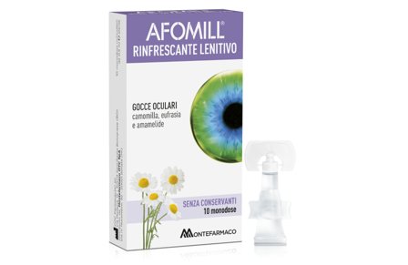 Afomill Rinfrescante 10 Fiale Da 0,5ml