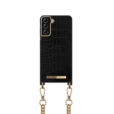 Necklace Case Galaxy S21 Plus Jet Black Croco