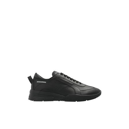 Dsquared2, Legend sneakers Zwart, Heren, Maat:41 1/2 EU,leer,print