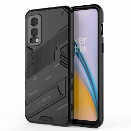 Stødsikkert hybridcover til OnePlus Nord 2 5G - Sort Black