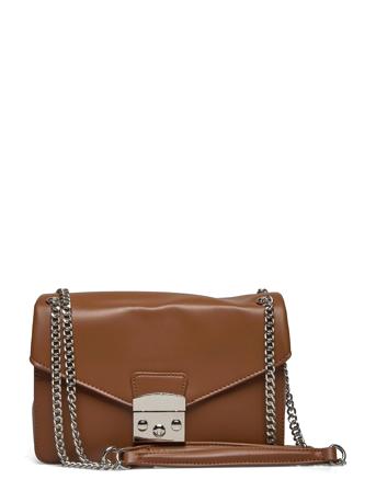 Unlimit Shoulder Bag Ella Bags Crossbody Bags Ruskea Unlimit
