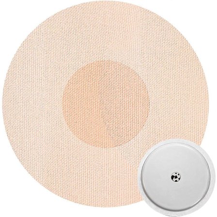 20-pack Libre Sensor Skydd Vattentäta Freestyle Libre Sensor Plåster - flexibla CGM Plåster Utan Lim I Mitten - enlite-guardian