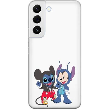 Samsung Galaxy S22 5G Gjennomsiktig deksel Stitch Mikke Mus