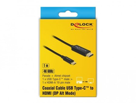 Delock adapterkabel - HDMI / USB - 1 m