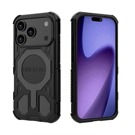 iPhone 17 Pro Stødsikkert Telefoncover, Sort