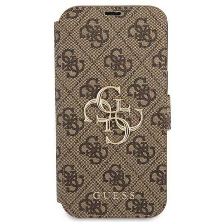 Guess Big Metall Logo Fodral iPhone 13 Pro / 13 - Brun