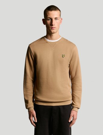 Lyle & Scott Crew Neck Sweatshirt - Beige - L