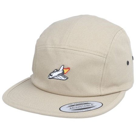 Abducted - Beige 5panel Keps - Spacecraft Khaki 5-Panel @ Hatstore