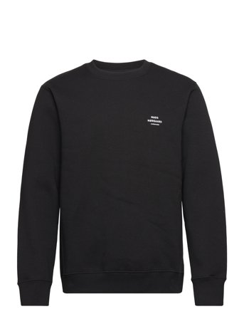 Standard Crew Logo Sweat Fav Black Mads Nørgaard
