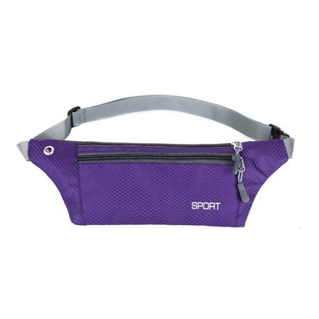 Midjeväska | Sport | Fitness | Universal | Unisex | Vattentålig Lila