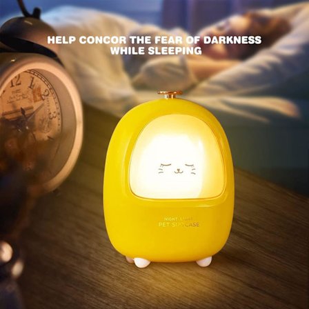 *Yövalo lapsille Söpö sika Yövalo lapsille USB Ladattava*