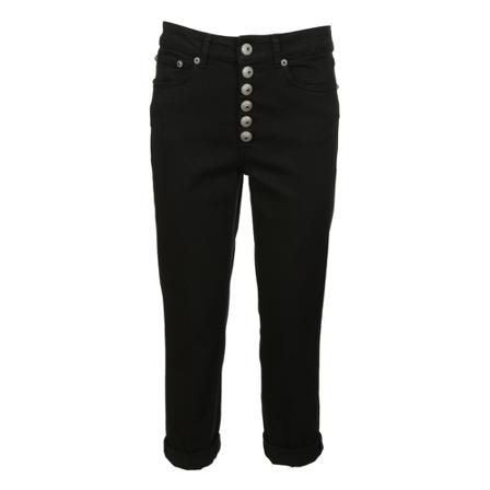 Dondup Broek , Zwart , Dames , Maat: W26