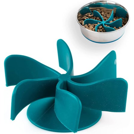 Spiral saktefôringsbolleinnlegg, gjør en hundematbolle eller hundematbolle til en