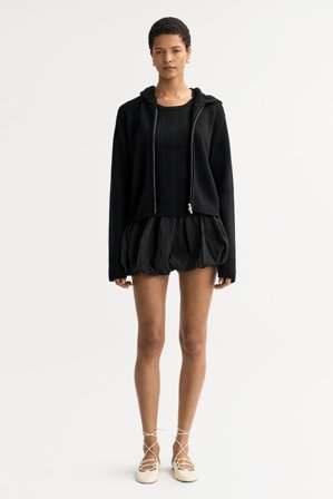 Soft Goat - Chunky hoodie - M - Black