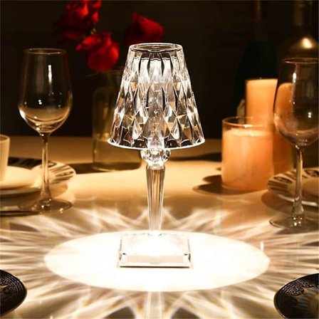 Uregelmessig Dekorativ Lysprojektor Ambinet Dimmbar Berøring